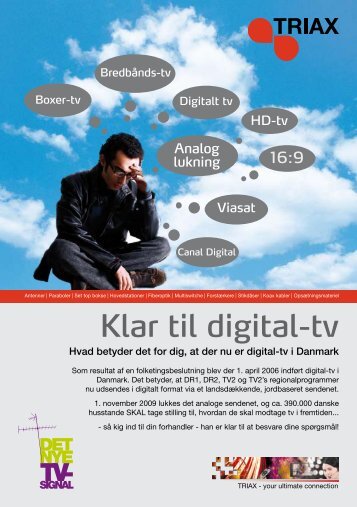Klar til digital-tv - Triax