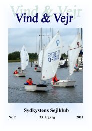 Vind & Vejr nr. 2 - 2011 - Sydkystens Sejlklub
