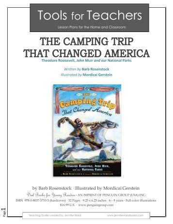 The Camping Trip that Changed America - Barb Rosenstock