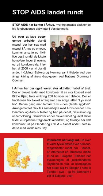 Årsrapport 2008 - Stop Aids