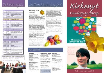 Kirkeblad, marts 2013 - Vamdrup Kirke