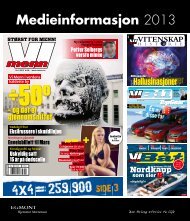 mediainformasjon vi menn 2013 - Egmont Hjemmet Mortensen