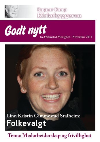 Godt nytt 3/2011 November - Østenstad menighet