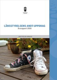 Årsrapport 2010 - Drogfritt Värmland