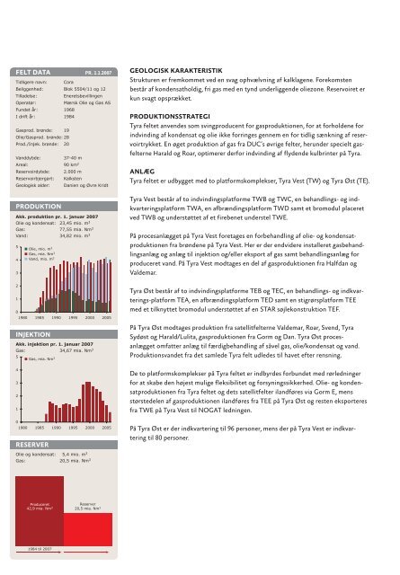 Danmarks olie- og gasproduktion 2006 - Energistyrelsen