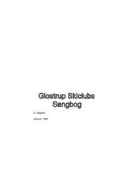 Glostrup Skiclubs Sangbog