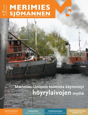 höyrylaivojenmyötä - Suomen Merimies-Unioni