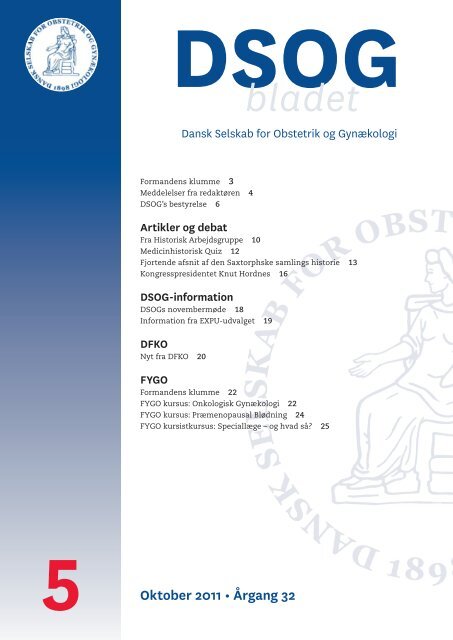 Nr. 5 – oktober - DSOG