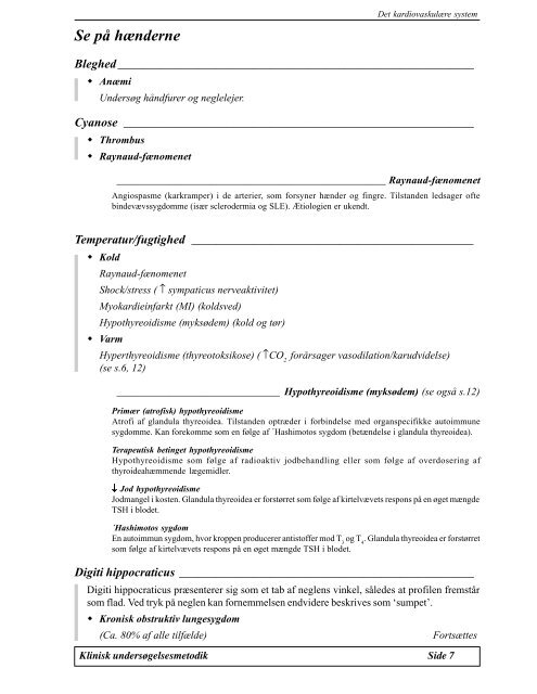 Modul G1.8 Klinisk Undersøgelsesmetodik I - Asclepius.dk