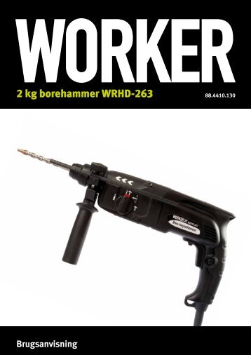 2 kg borehammer WRHD-263 - Worker