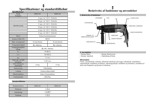 2 kg borehammer WRHD-263 - Worker