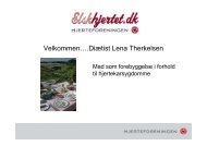 Velkommen….Diætist Lena Therkelsen - Nordjysksundhed.dk