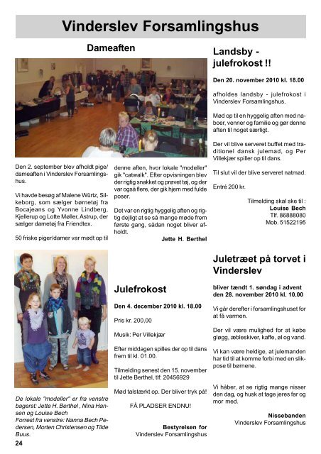 oktober 2010 - Lokalbladet - For Vinderslev-, Pederstrup-, Mausing