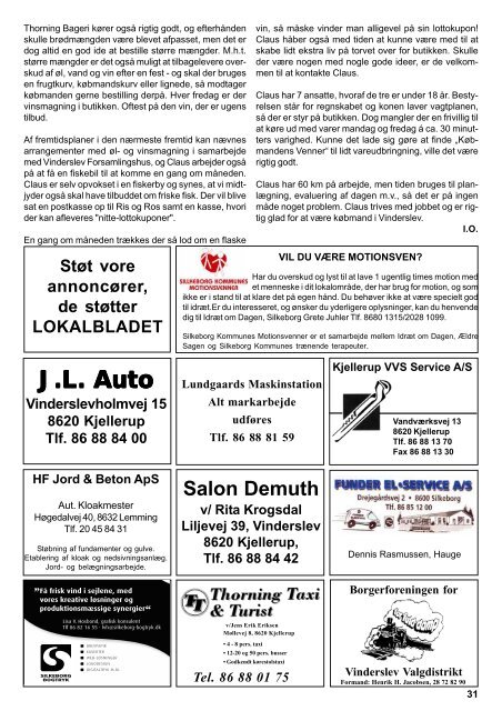 oktober 2010 - Lokalbladet - For Vinderslev-, Pederstrup-, Mausing