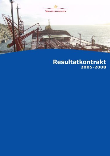 Resultatkontrakt 2005 - Søfartsstyrelsen