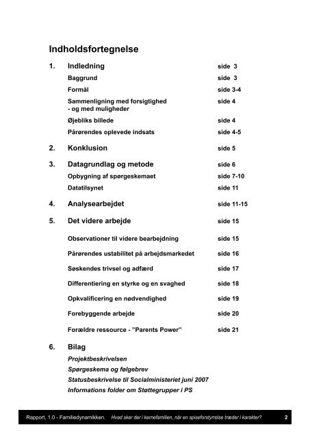 hent rapporten her - PS Landsforening