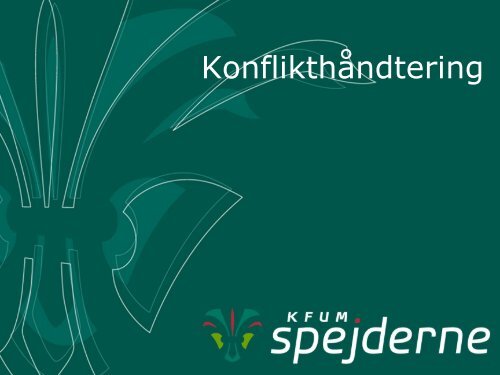 Konflikthåndtering - Spejdernet