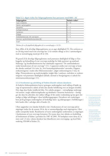 Rapporten uden bilag - Sundhedsstyrelsen