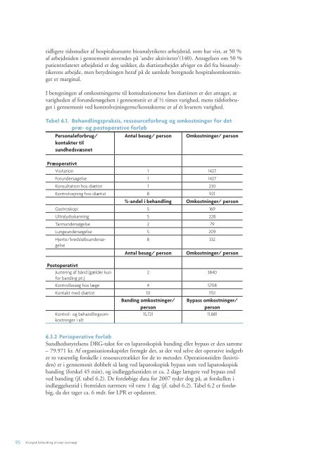 Rapporten uden bilag - Sundhedsstyrelsen