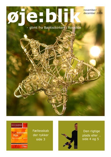 - glimt fra Baptistkirken i Roskilde - Roskilde Baptistkirke