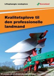 Kvalitetsplove til den professionelle landmand