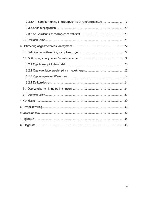 Gas/luft temperaturens indvirkning på en gasmotor - Aarhus ...