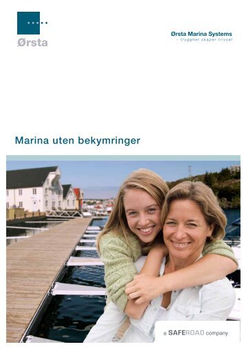 Hovedbrosjyre 2011 med ny utriggerserie - Ørsta Marina Systems