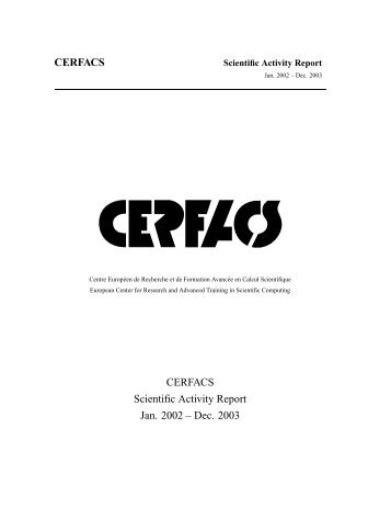 Printable version - cerfacs