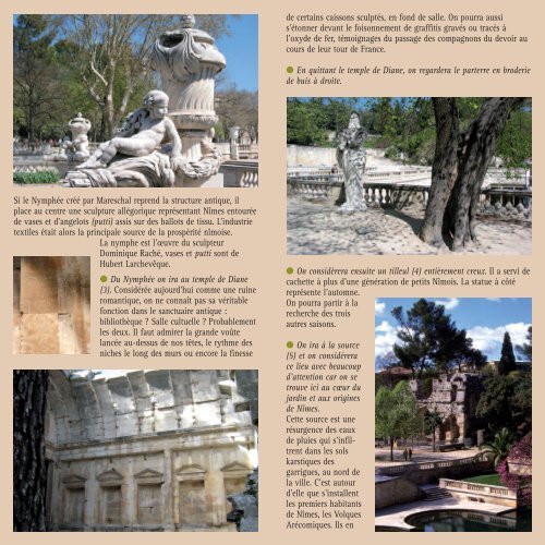 Promenade Jardins de la Fontaine - Nîmes