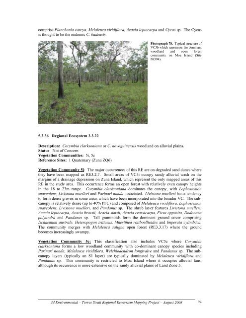 Appendix 2 - Vegetation Communities and Regional Ecosystems