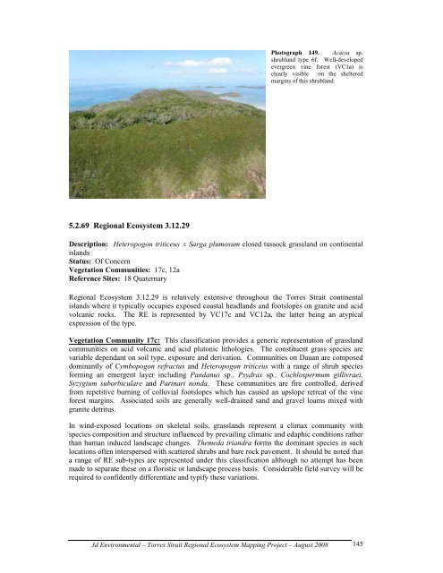 Appendix 2 - Vegetation Communities and Regional Ecosystems