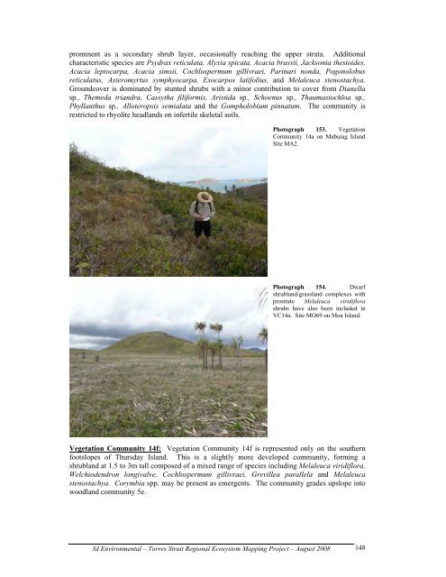 Appendix 2 - Vegetation Communities and Regional Ecosystems