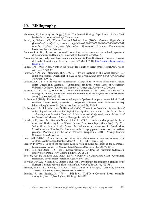 Appendix 2 - Vegetation Communities and Regional Ecosystems