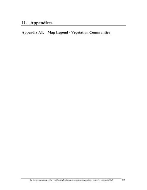 Appendix 2 - Vegetation Communities and Regional Ecosystems