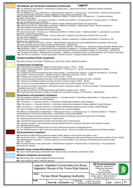 Appendix 2 - Vegetation Communities and Regional Ecosystems