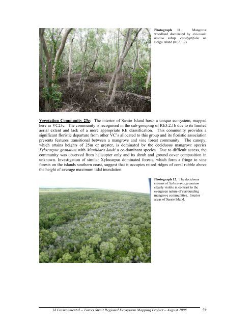 Appendix 2 - Vegetation Communities and Regional Ecosystems