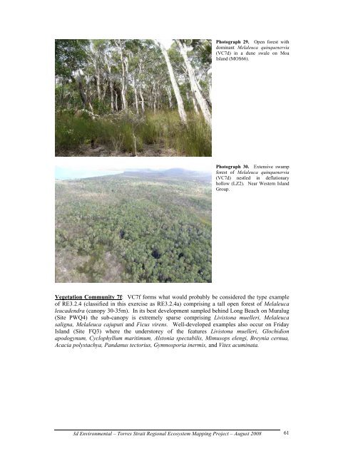 Appendix 2 - Vegetation Communities and Regional Ecosystems