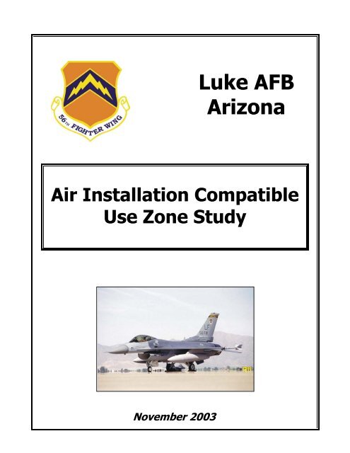Luke AFB Arizona - Luke Air Force Base
