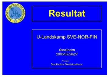 U-Landskamp SVE-NOR-FIN - Oulun Tarmo