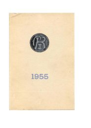 Årsskrift 1955 - Grindsted Kost –og Realskoles Elevforening