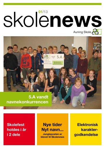 Januar 2013 - Auning Skole
