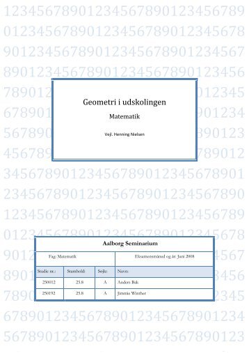 Geometri i udskolingen (1.234kb pdf)