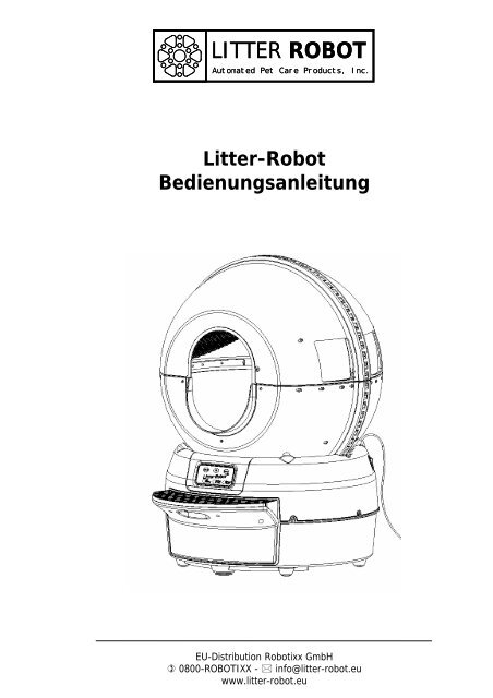 LITTER ROBOT LITTER ROBOT - Robotixx GmbH