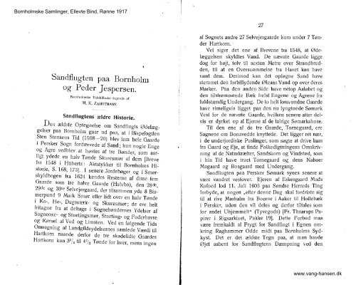 Bornholmske Samlinger - Bind 11 - 1917 - Bornholms Historiske ...