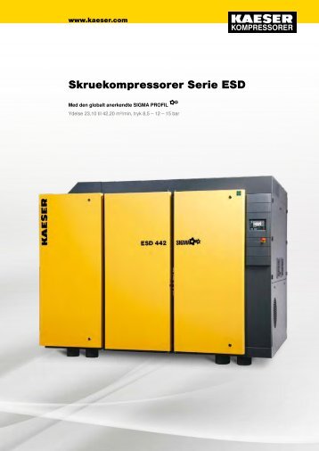 ESD 200–250 kW - Kaeser Kompressorer A/S