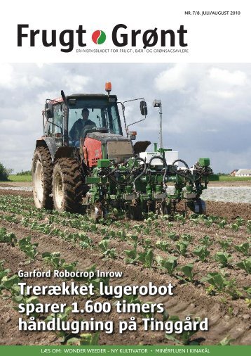 Trerækket lugerobot sparer 1.600 timers ... - Gartneribladene