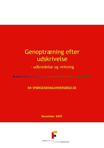 Genoptræning efter udskrivelse - Bispebjerg Hospital