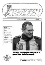 Kubikken nr. 2 MAJ. 2006 - Sydjysk MotorCykel Club