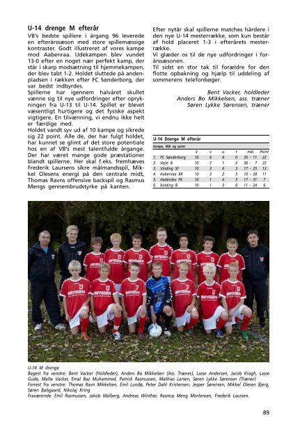 Årsskrift 2009 - Vejle Boldklub