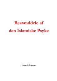 Bestanddele af den Islamiske Psyke - Iqra.dk